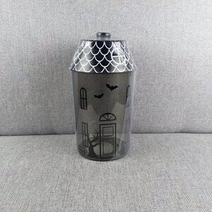 Target Bullseye's Playground Clear Glass Halloween House Cloche Jar